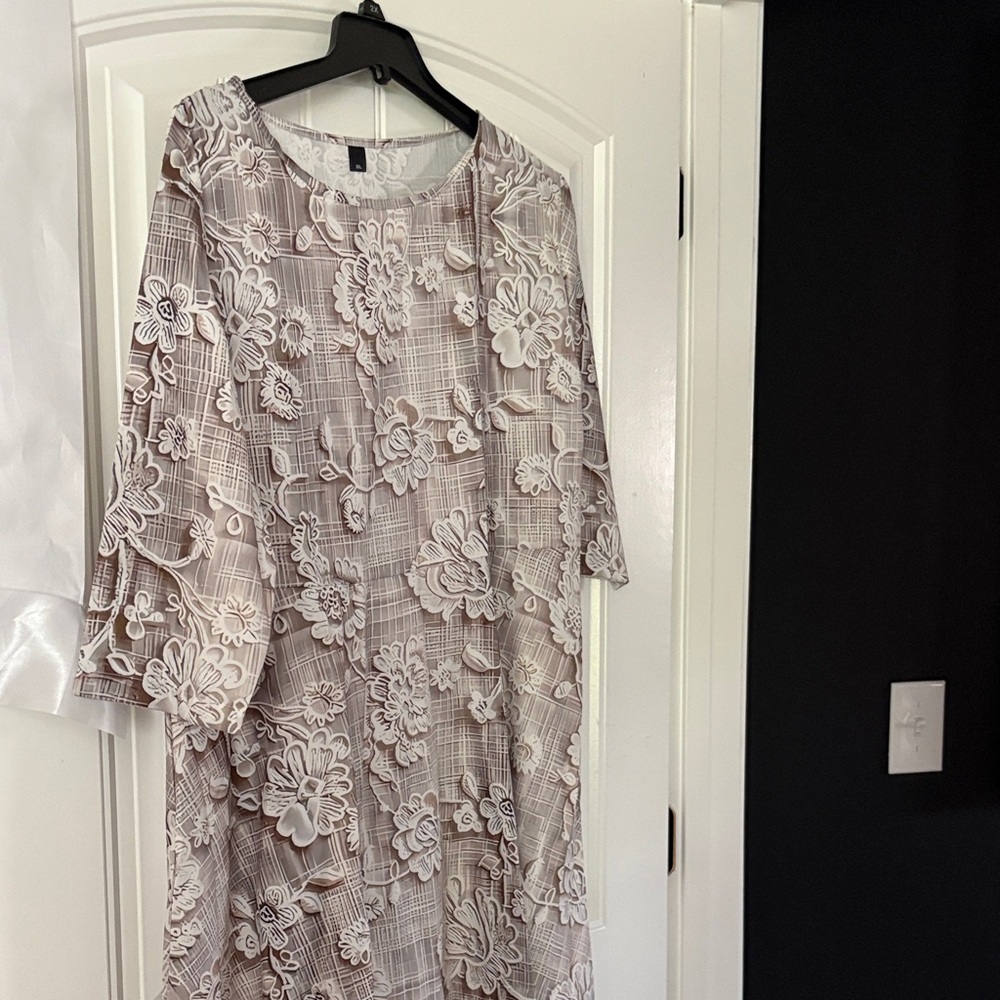 Chic Floral print Midi Dress